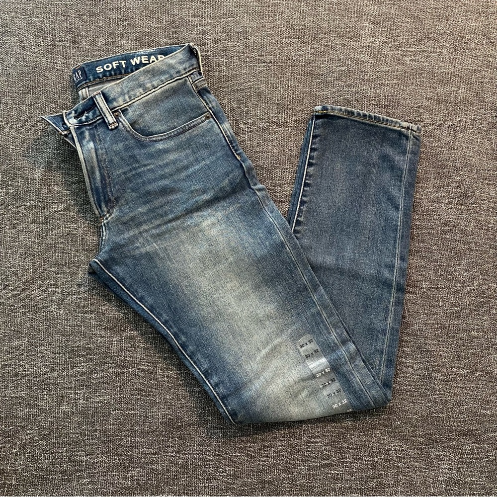 NWT GAP Men's Soft Wear Jeans - Blue